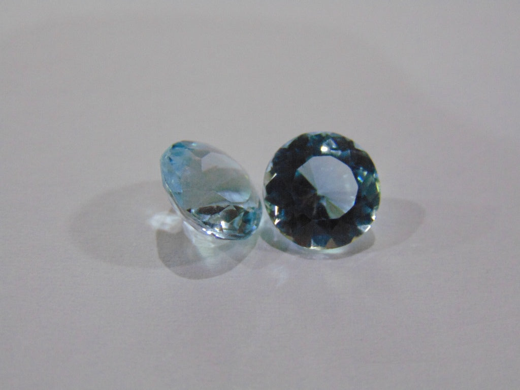 7.50ct Topaz (Sky) Pair