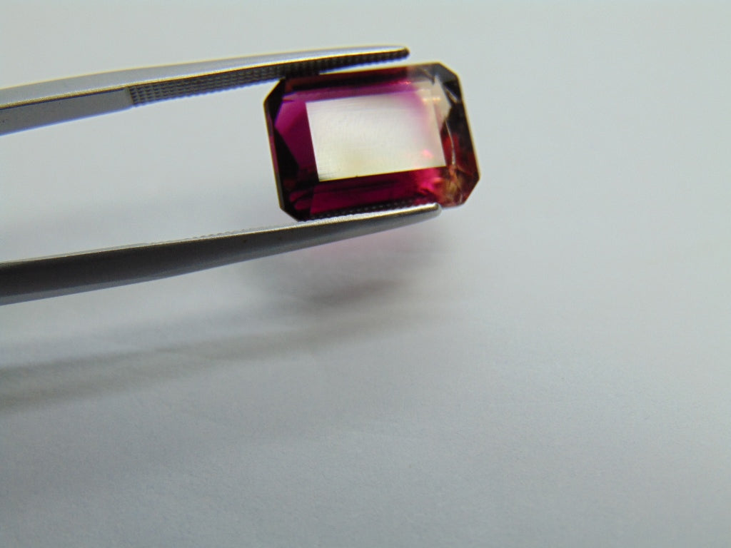 7.70ct Tourmaline Bicolor 13x10mm