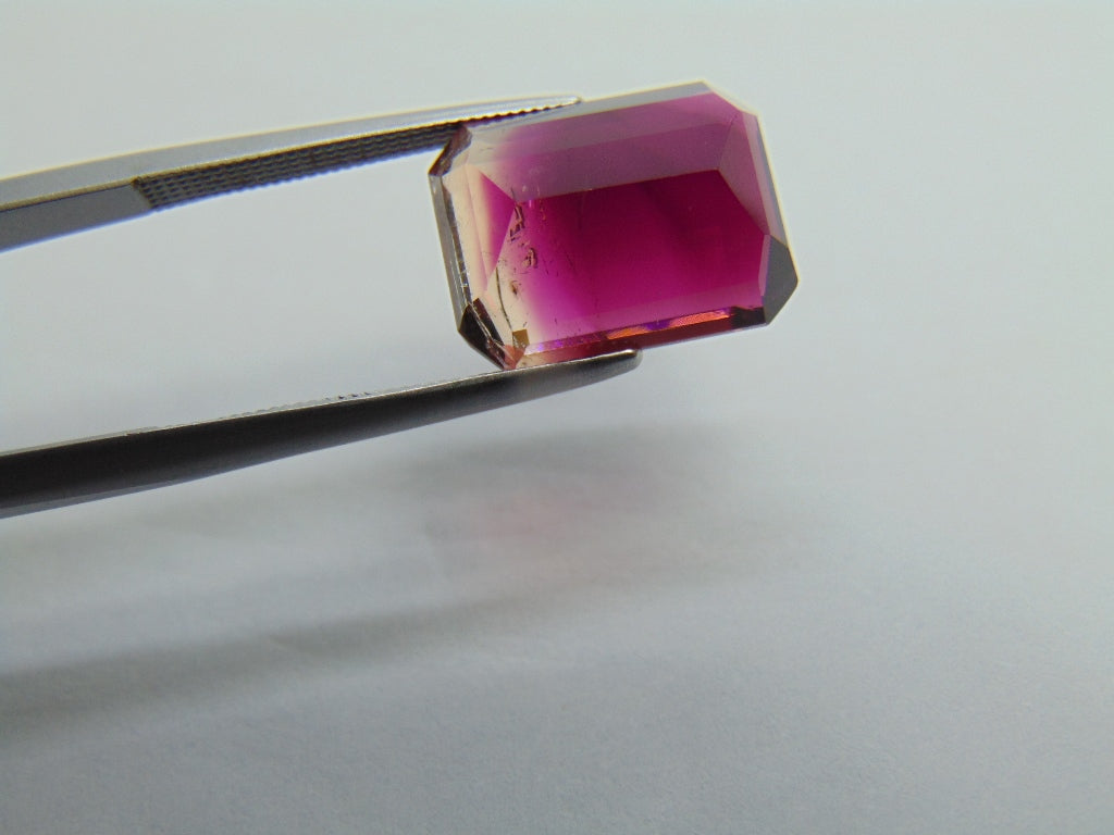 7.70ct Tourmaline Bicolor 13x10mm