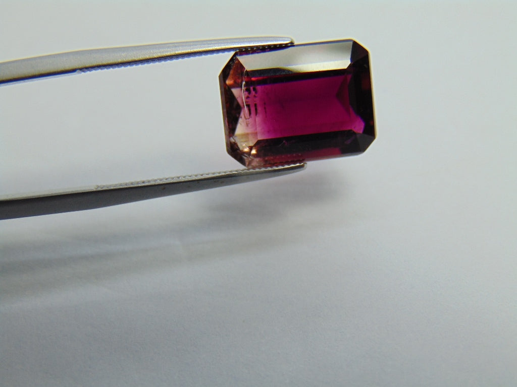 7.70ct Tourmaline Bicolor 13x10mm