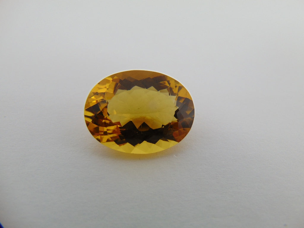 18.10ct Citrine 21x16mm