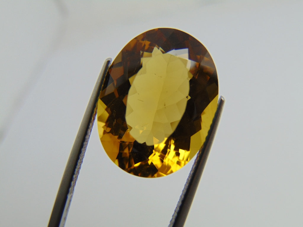 18.10ct Citrine 21x16mm