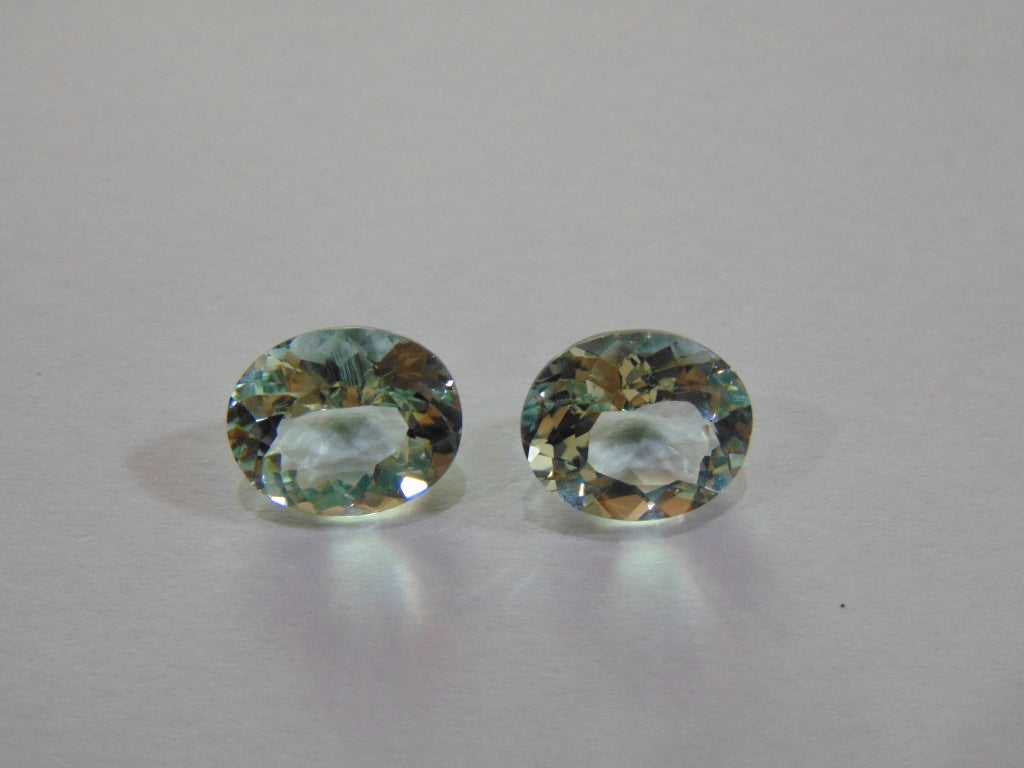 7.30ct Aquamarine (Pair)