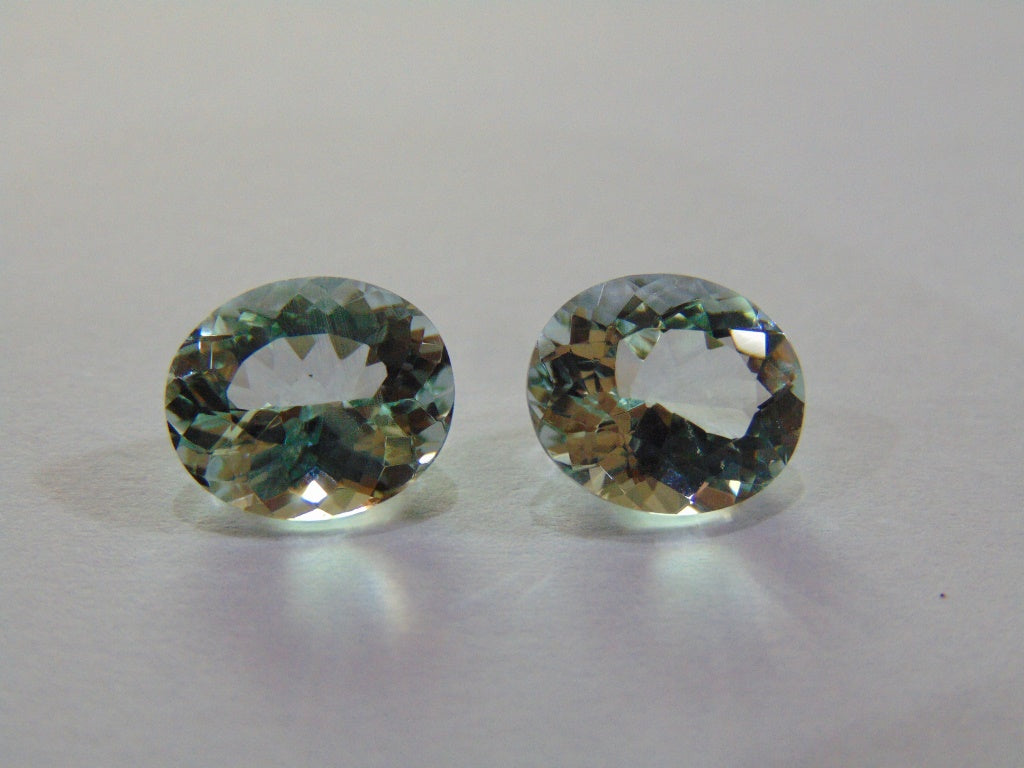 7.30ct Aquamarine (Pair)