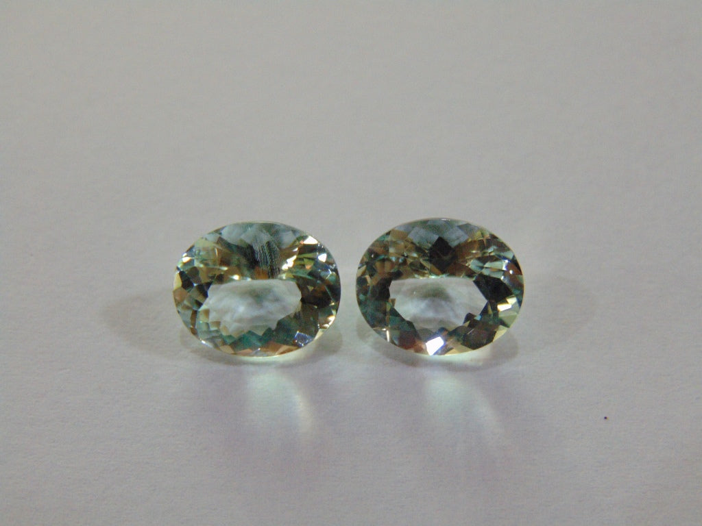 7.30ct Aquamarine (Pair)