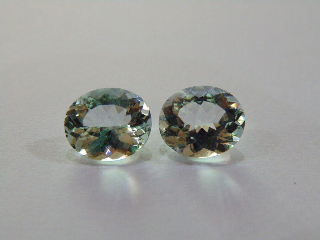 7.30ct Aquamarine (Pair)