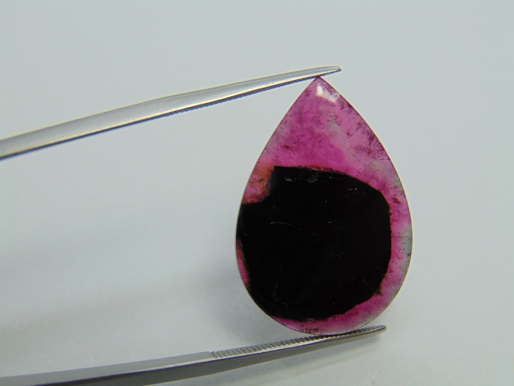 14.30ct Tourmaline Bicolor 26x18mm