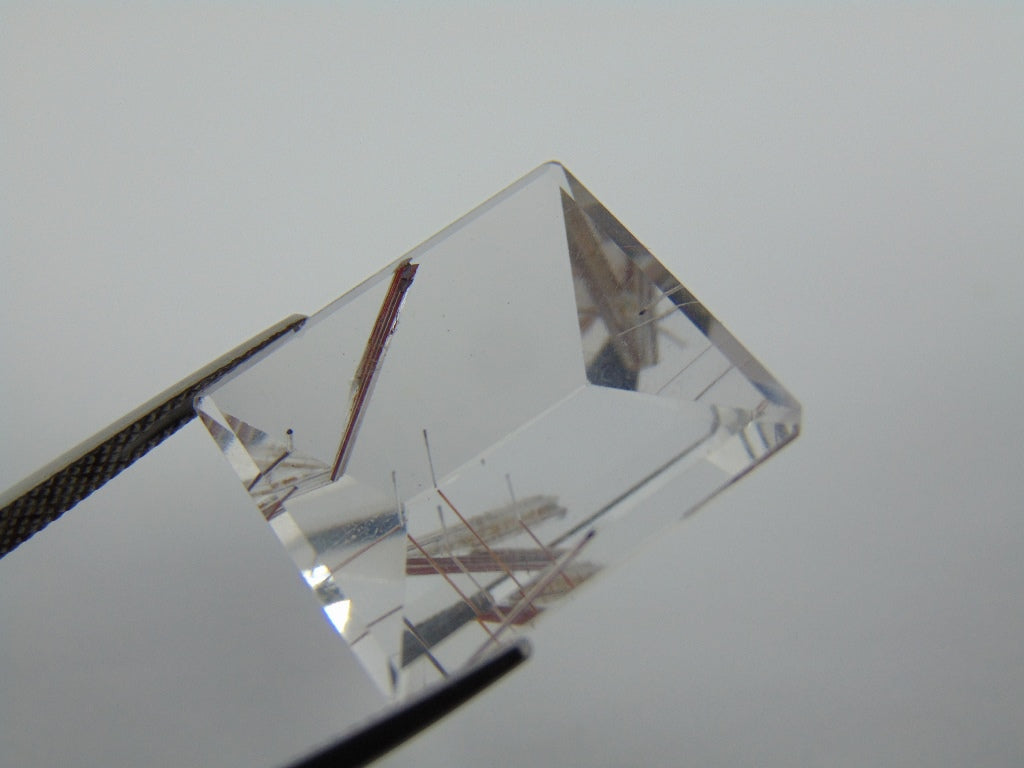 21.40ct Quartz Inclusion 21x19mm