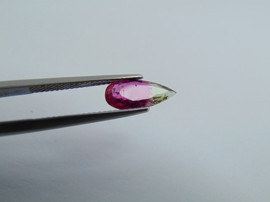 1.55ct Tourmaline Bicolor 13x6mm