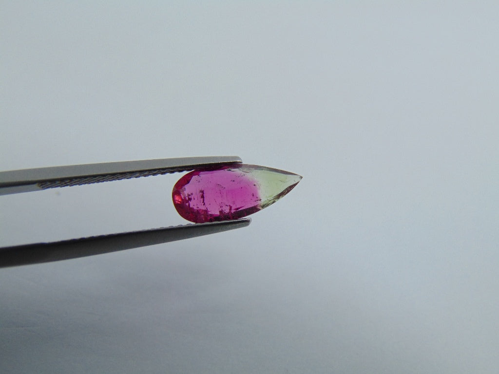 1.55ct Tourmaline Bicolor 13x6mm