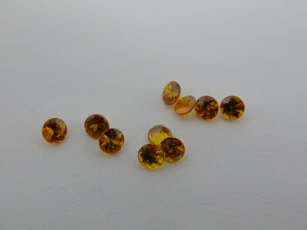 3ct Sphene Calibrated 4mm