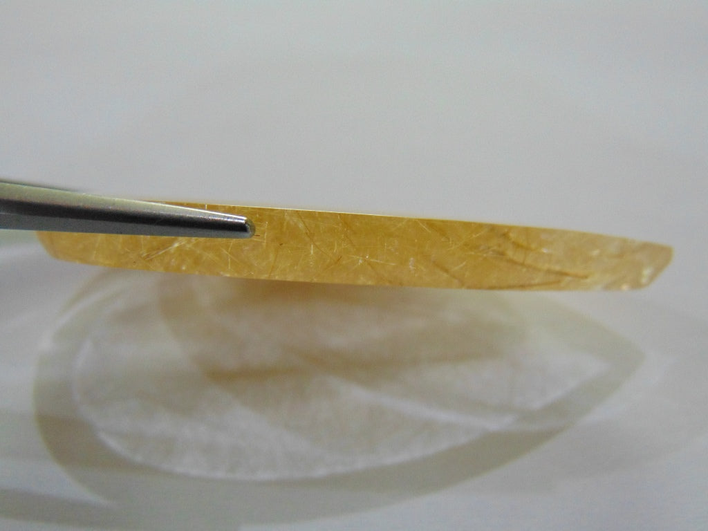 58.30ct Rutile Golden 50x26mm