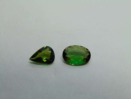 2.54ct Tourmaline 9x6mm 10x7mm