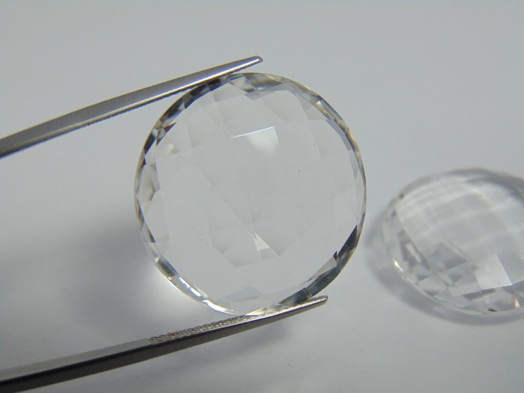 73.40ct Quartz Crystal Pair 25mm