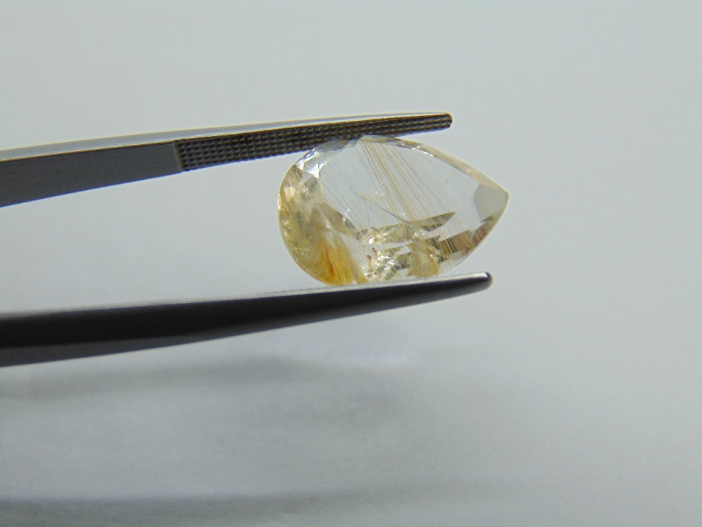 9.35ct Topaz With Rutile 15x12mm