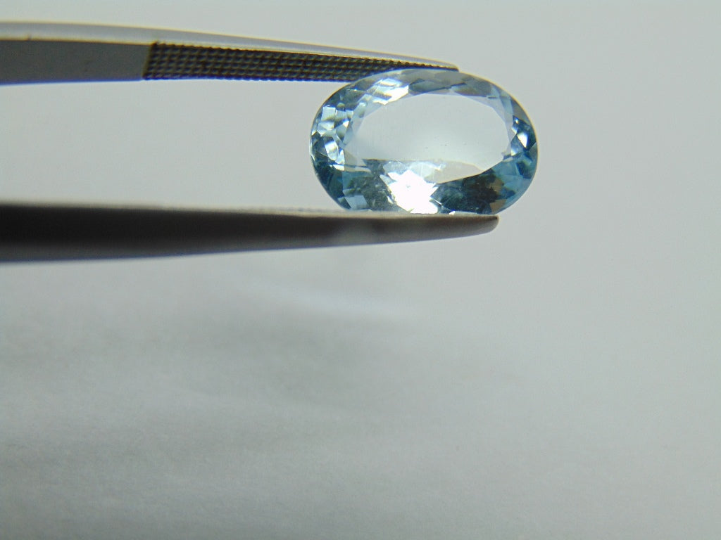 4.50ct Aquamarine 13x9mm