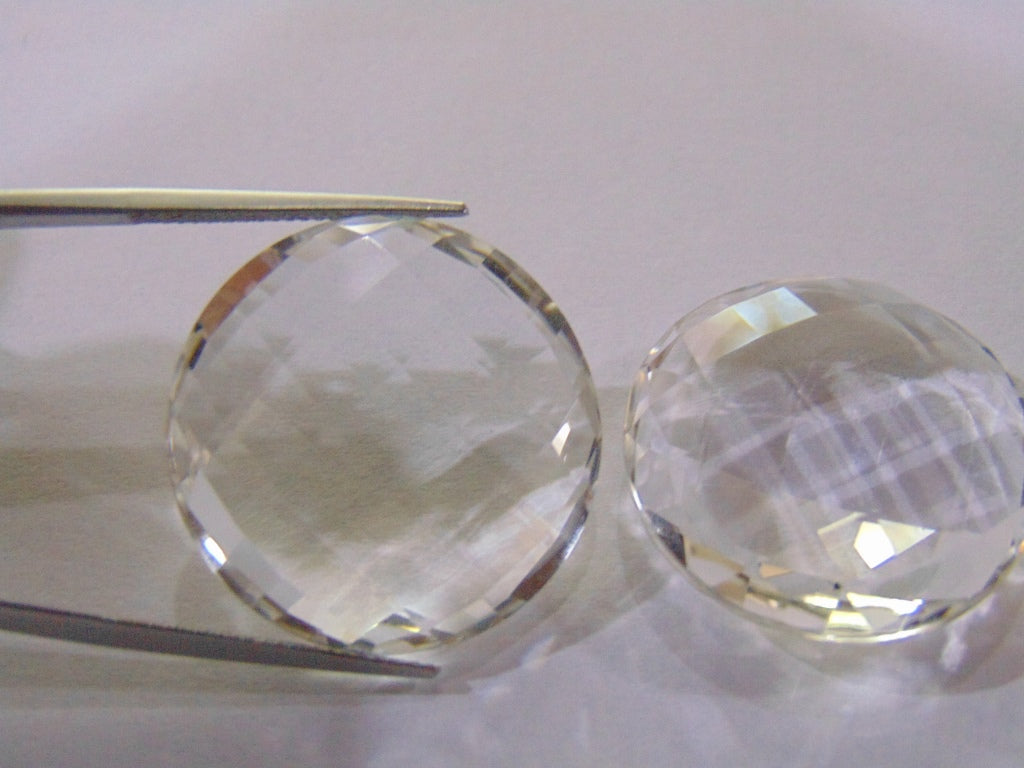 76.20ct Quartz (Crystal) Pair