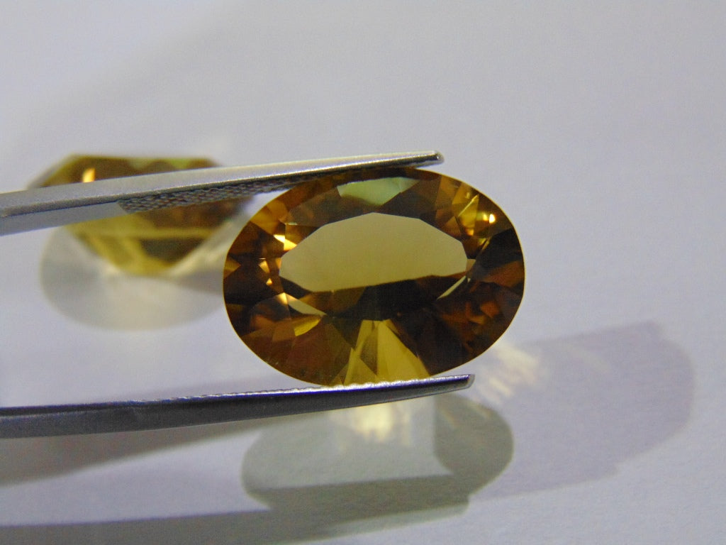 21.50ct Citrine (Pair)