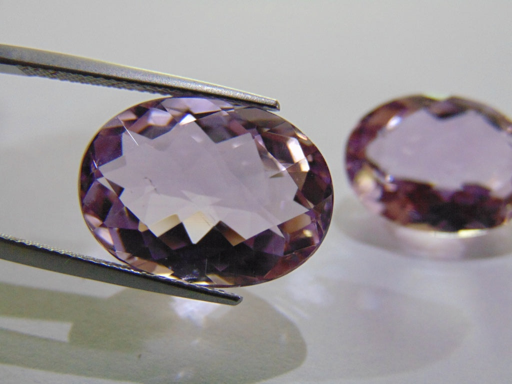 28.40ct Amethyst (Pair)