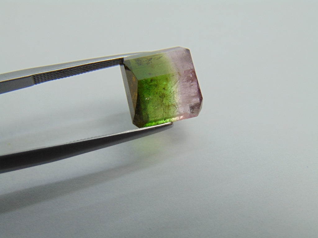 8.10ct Tourmaline Bicolor 11x10mm