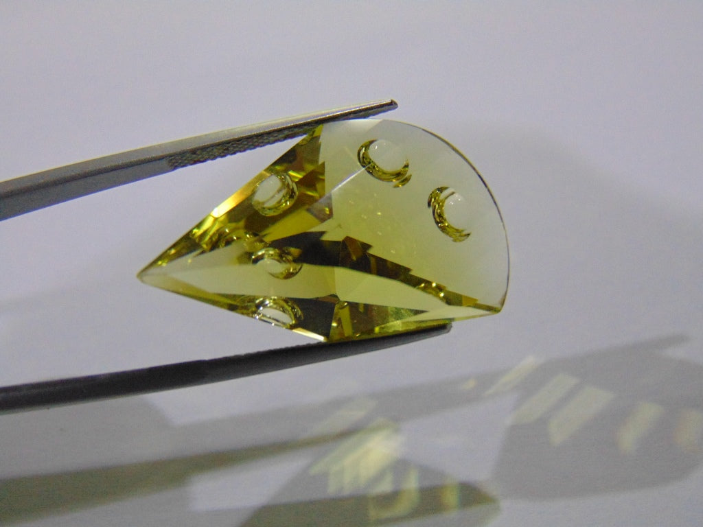 24.80ct Green Gold Bubble
