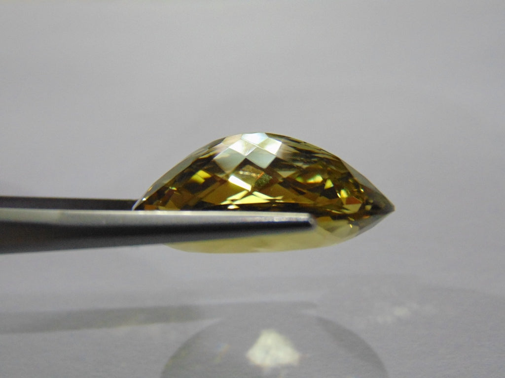 24ct Green Gold 24x18mm