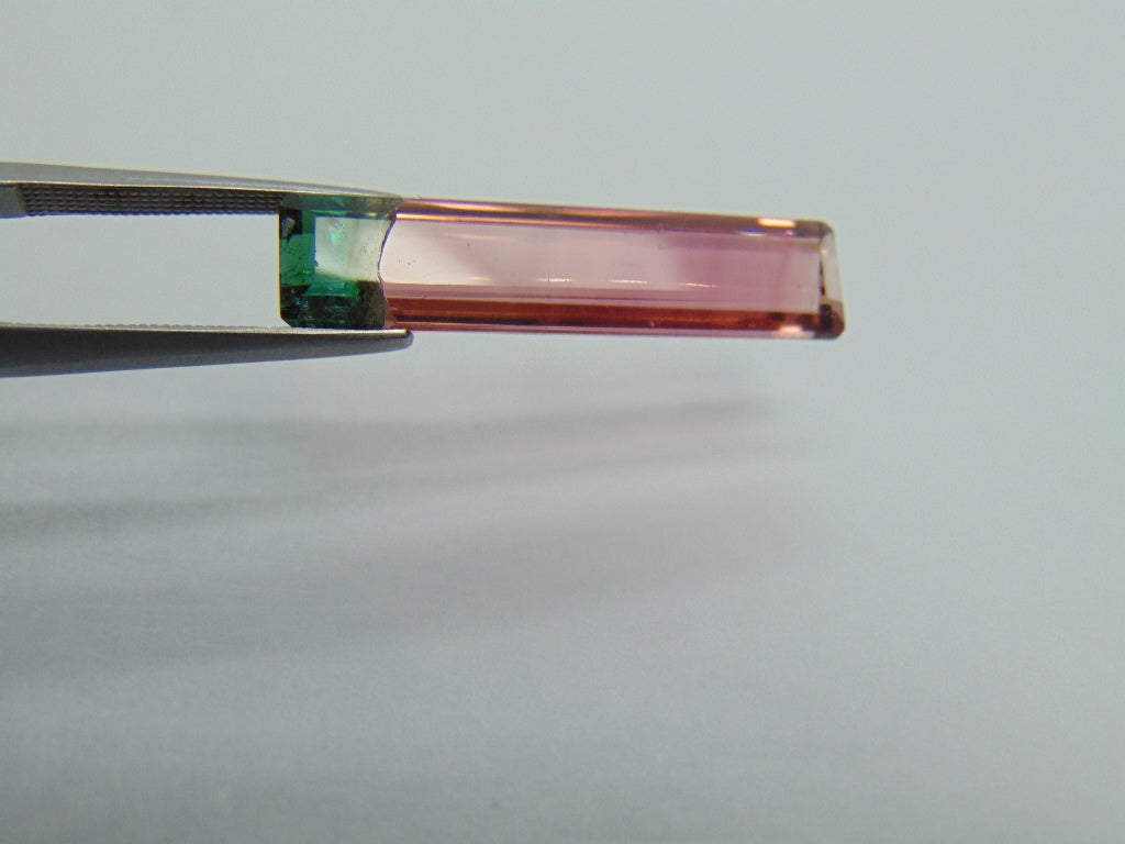 10.40ct Tourmaline Bicolor 29x7mm