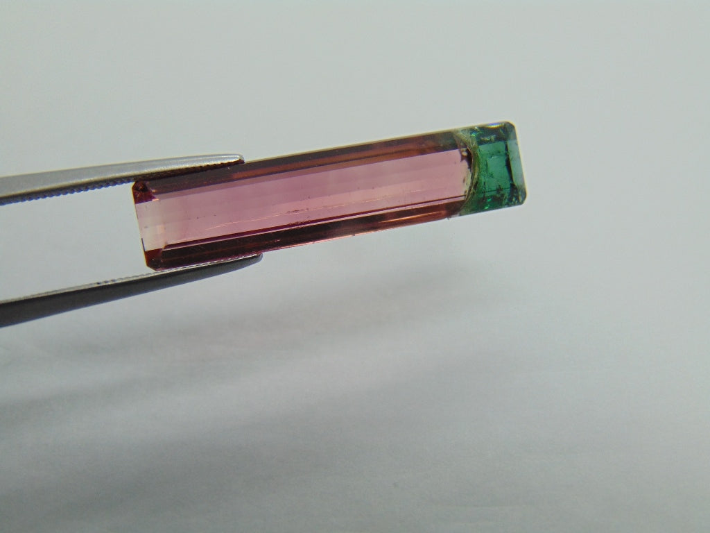 10.40ct Tourmaline Bicolor 29x7mm