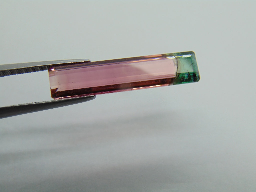 10.40ct Tourmaline Bicolor 29x7mm