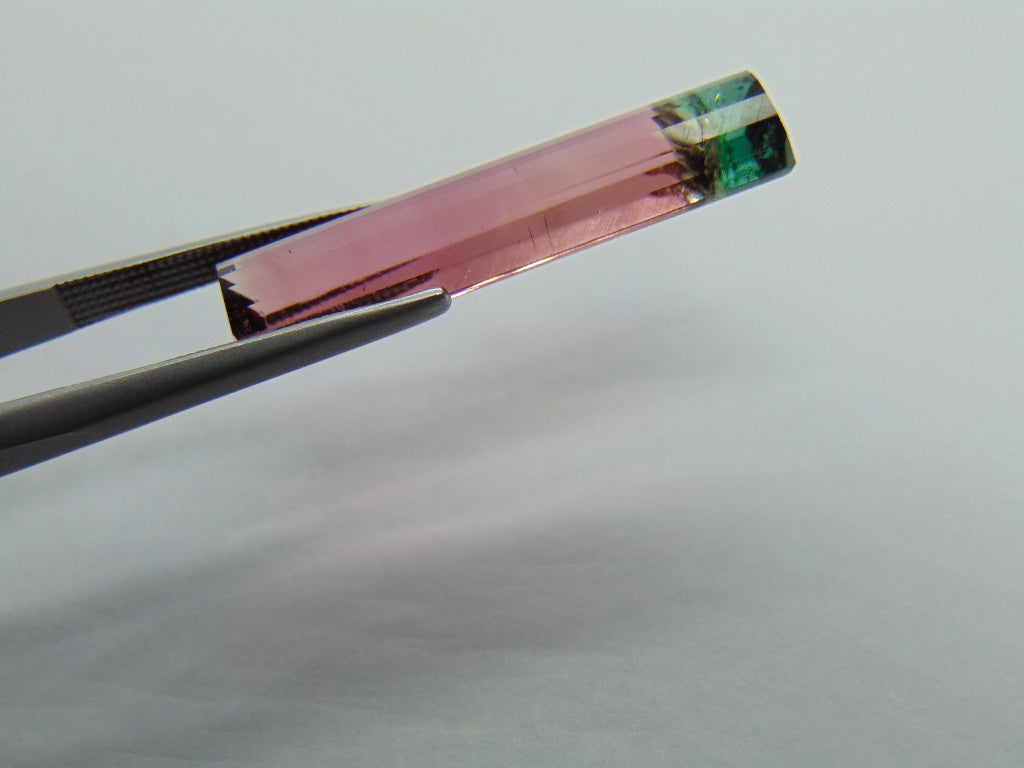 10.40ct Tourmaline Bicolor 29x7mm