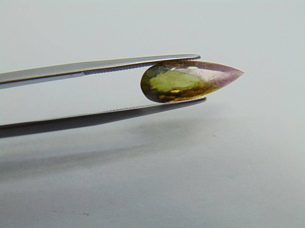 2.55ct Tourmaline Bicolor 17x6mm