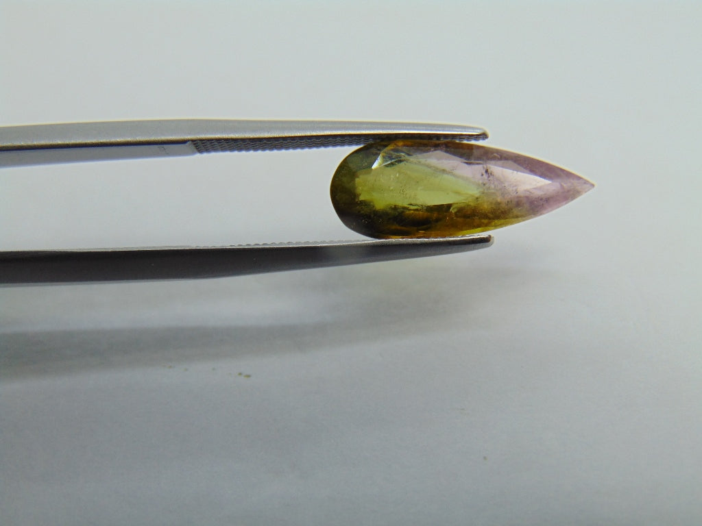 2.55ct Tourmaline Bicolor 17x6mm