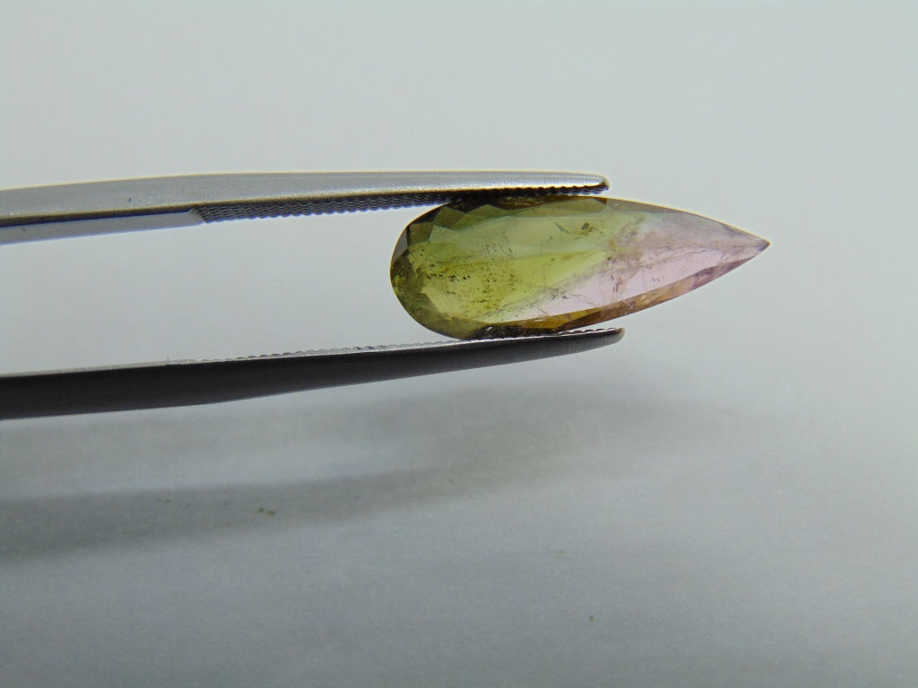 2.55ct Tourmaline Bicolor 17x6mm