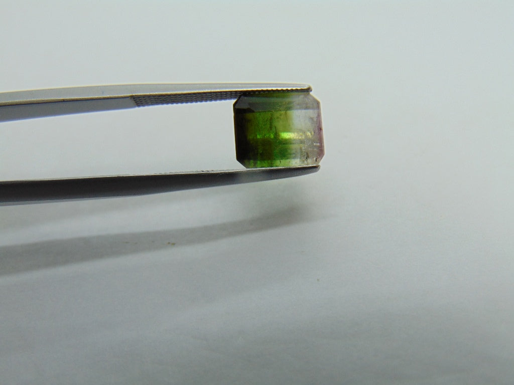 3.59ct Tourmaline Bicolor 9x7mm