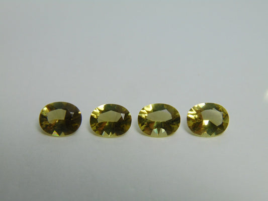 8.70ct Green Gold Calibrated 10x8mm