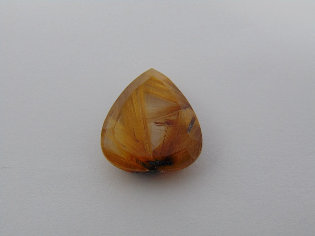 14.80cts Rutile Golden 18x16mm