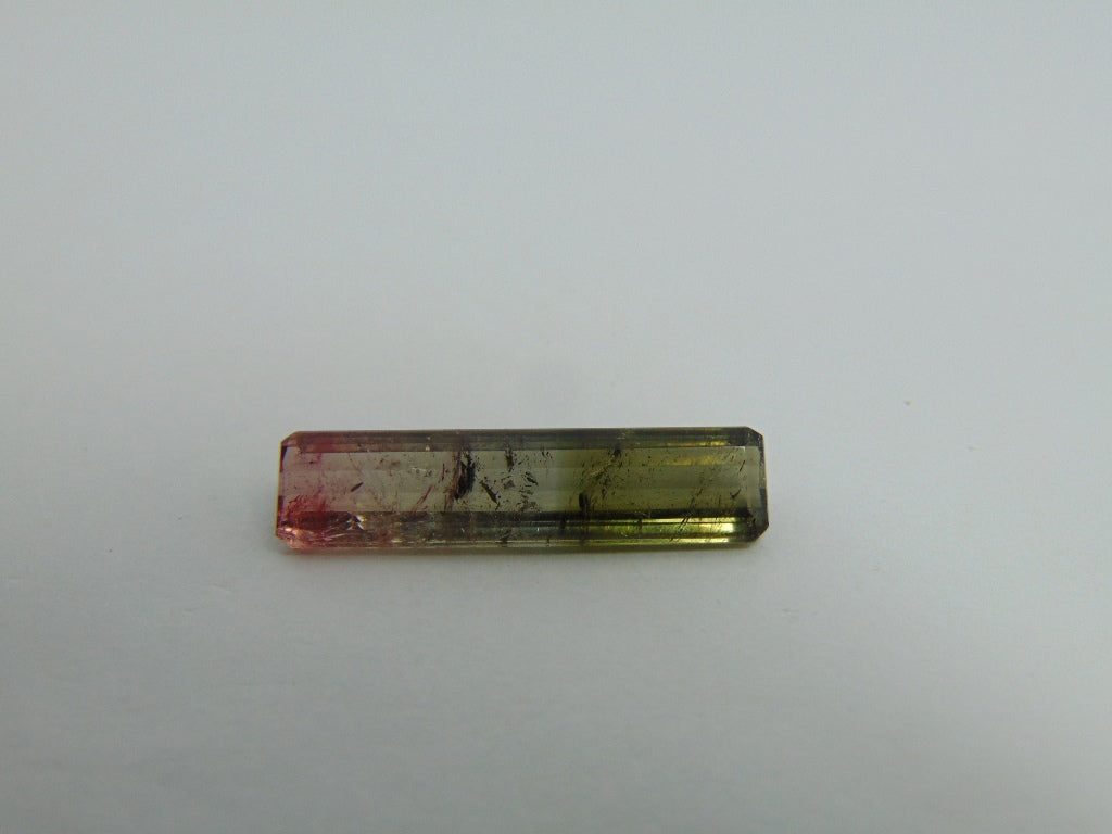 10.90ct Tourmaline Bicolor 30x7mm