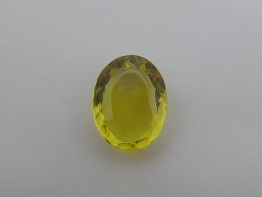 25ct Green Gold 23x18mm