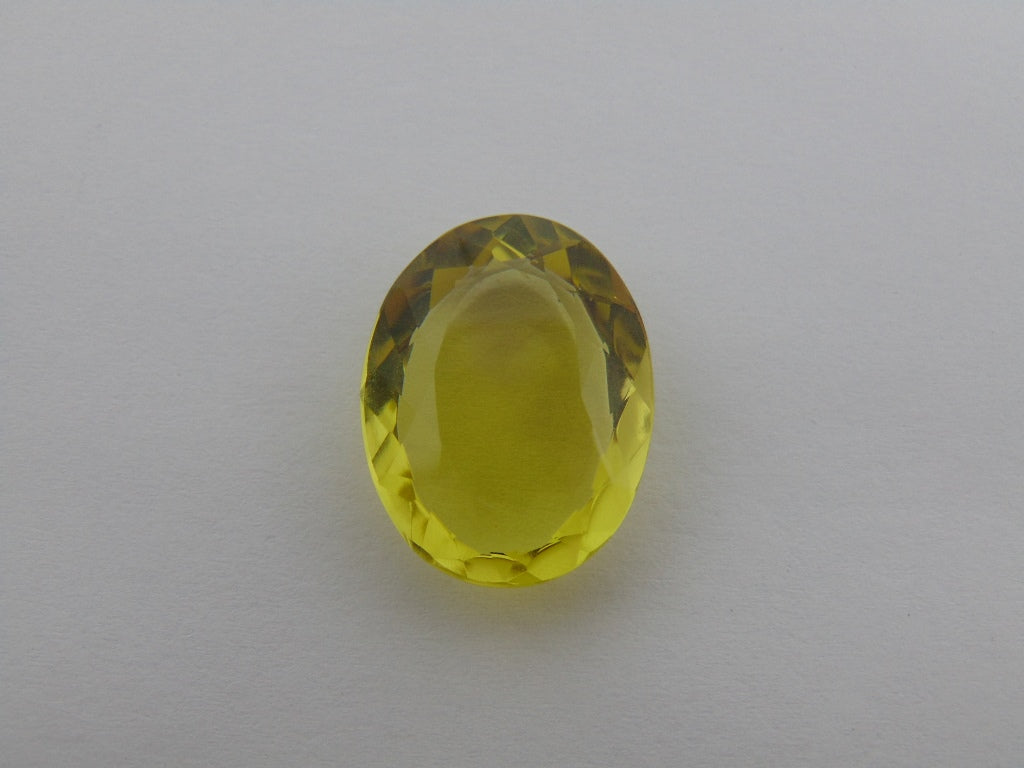 25ct Green Gold 23x18mm
