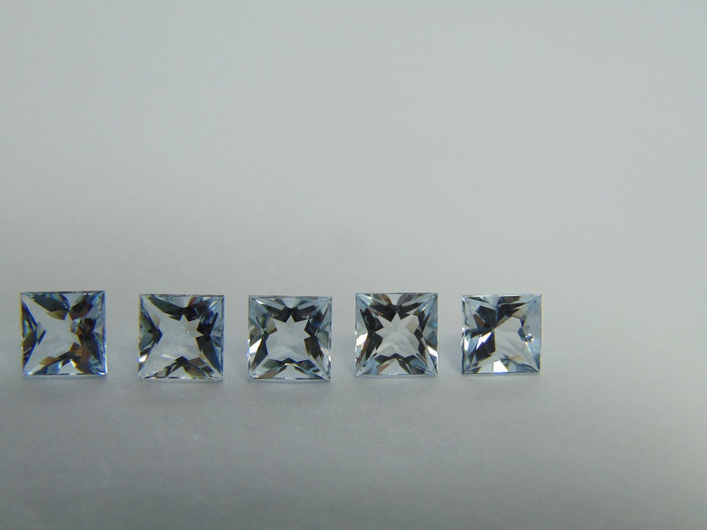 5.70ct Aquamarine Calibrated 6mm