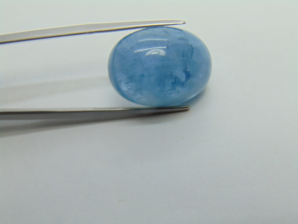 19.30ct Aquamarine Cabochon 20x15mm