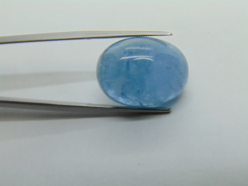 19.30ct Aquamarine Cabochon 20x15mm