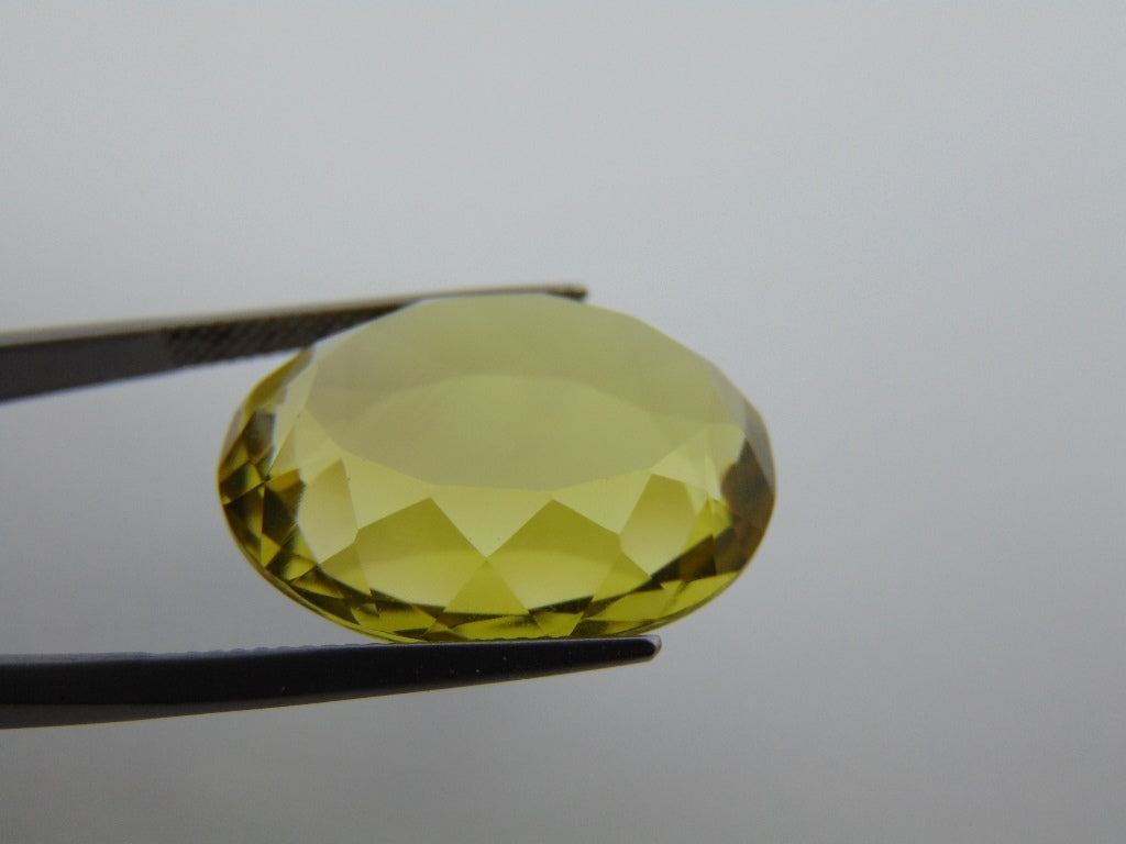 25ct Green Gold 23x18mm