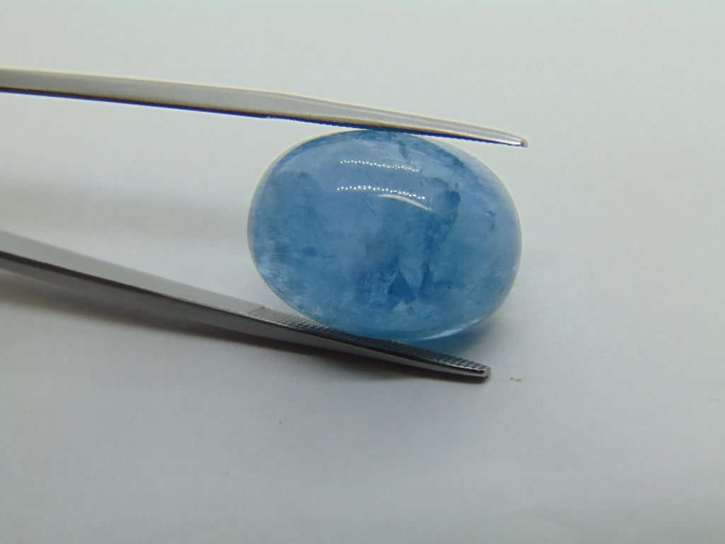 19.30ct Aquamarine Cabochon 20x15mm