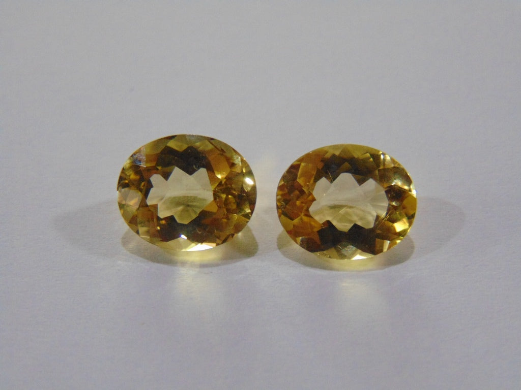 6.70ct Beryl (Pair)