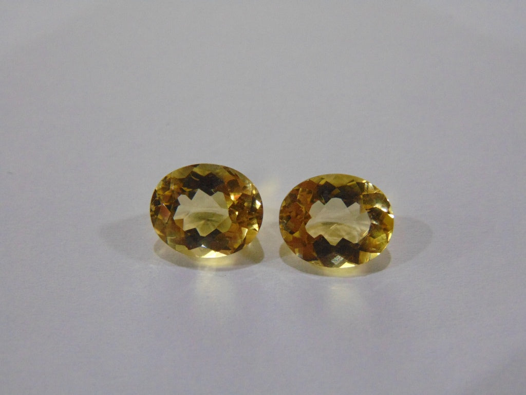 6.70ct Beryl (Pair)