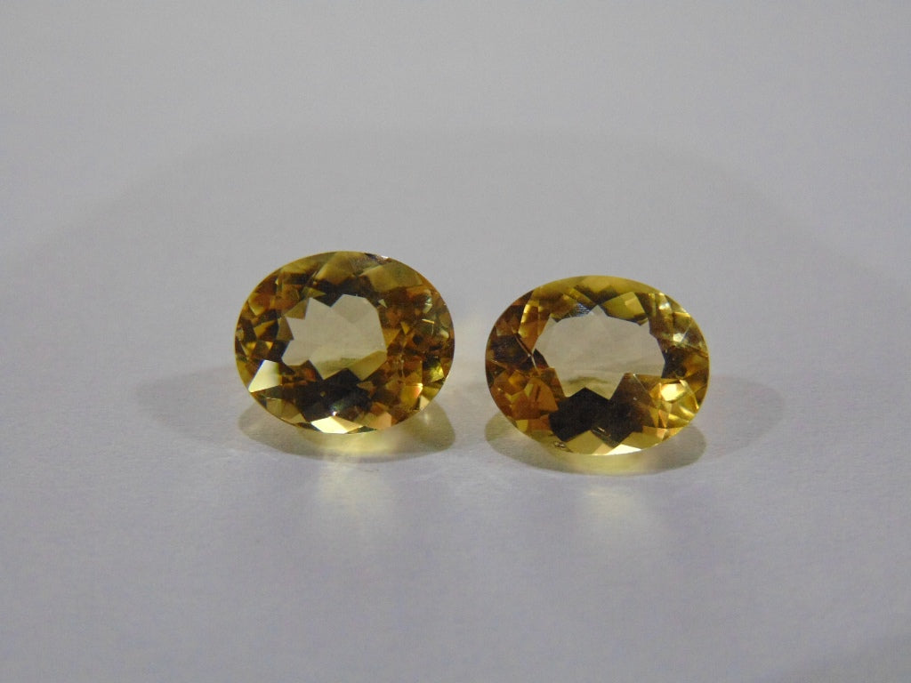 6.70ct Beryl (Pair)