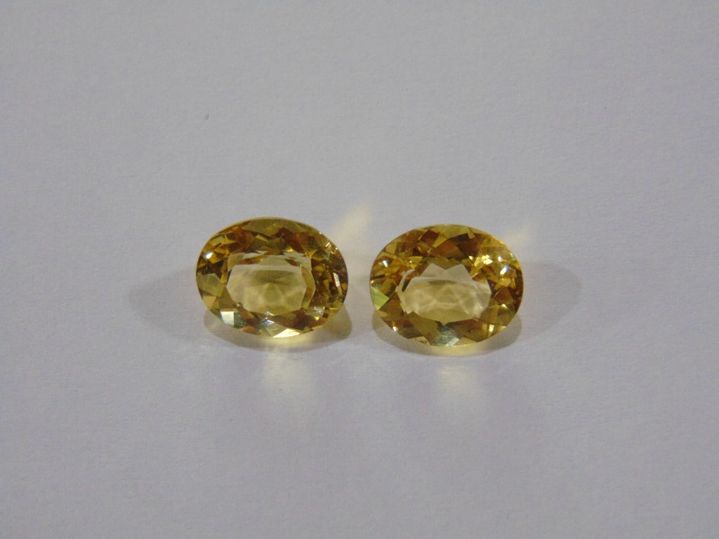 6.70ct Beryl (Pair)