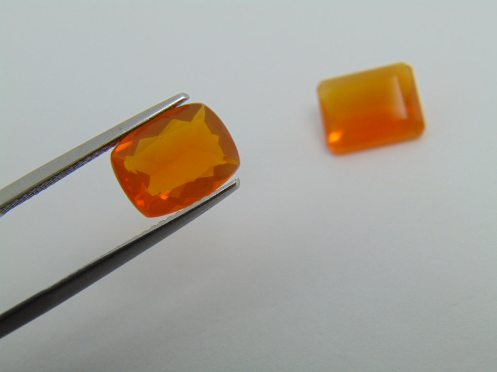 4.60ct Fire Opal Calibrated 11x8mm
