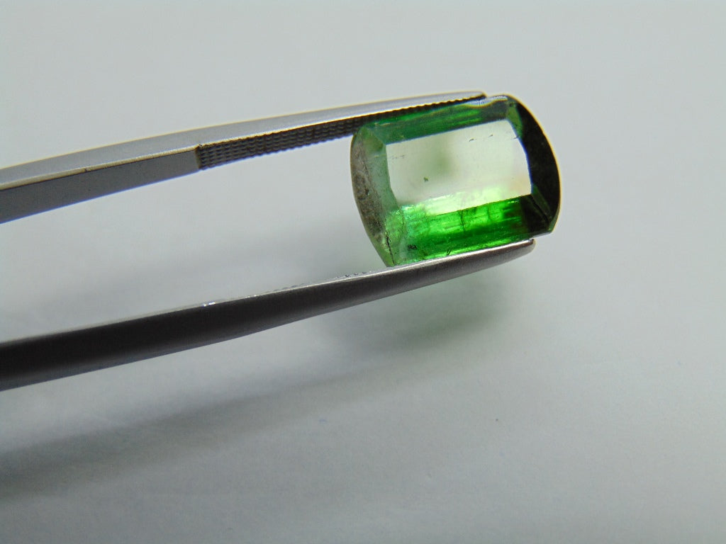 6.30ct Tourmaline Bicolor 12x9mm